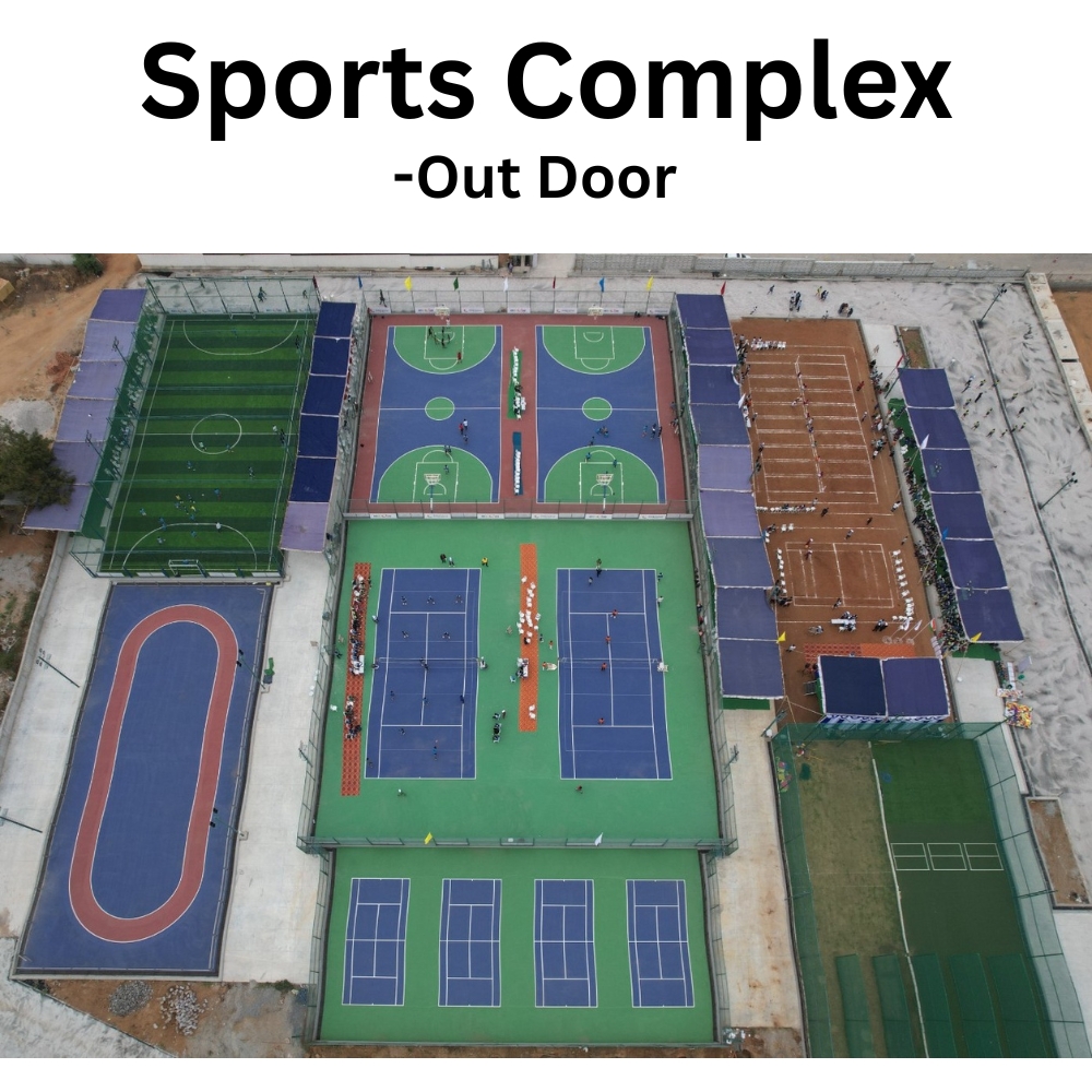 Outdoor Sports complex NMIMS Hyderabad